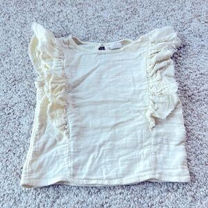 Stem linen top